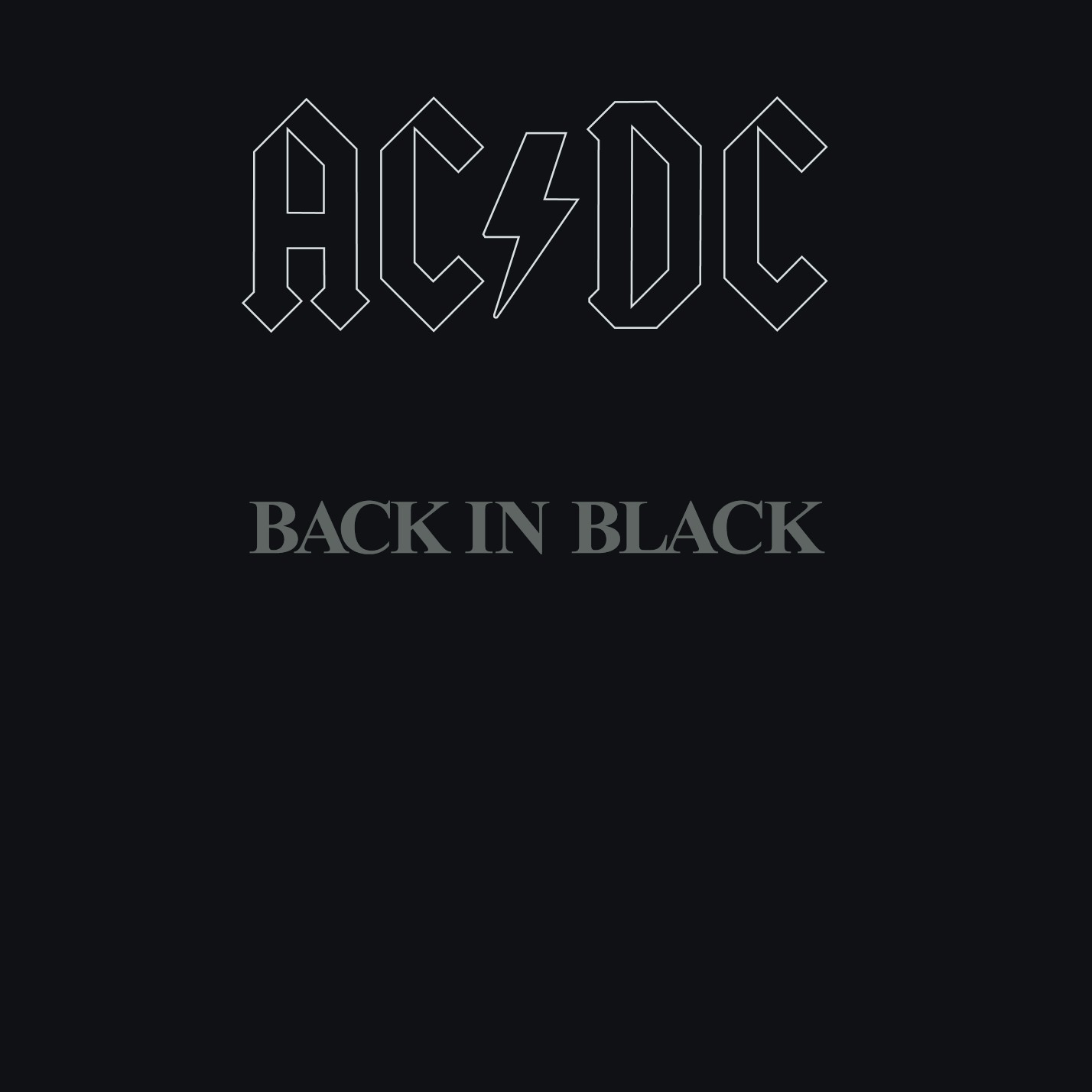Back in Black album cover